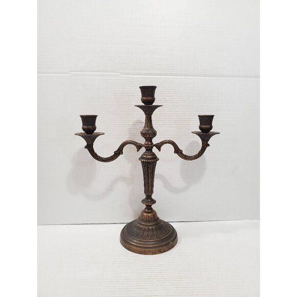 Other - Vintage candelabra candle holders/ 3 arm candelabras/ candelabra perfect for
